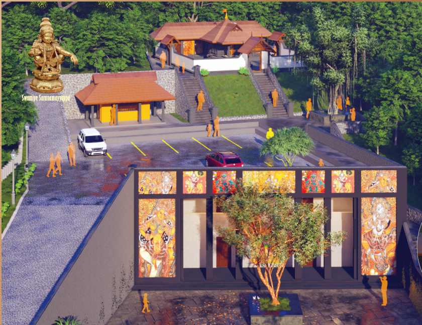 Temple Complex Wide View